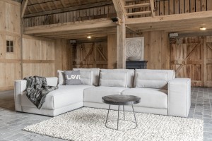 Loungebank Bayswater Sofa at Home hoekbank in landelijke stijl