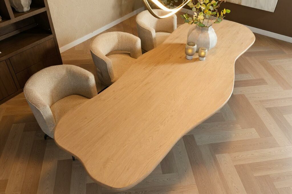 Hoe vaak moet je een houten eettafel opnieuw oliën?